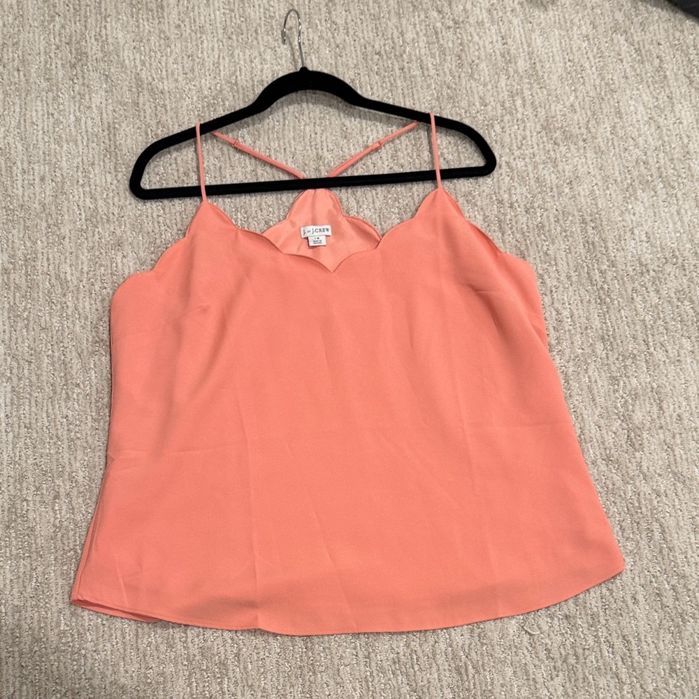 J. By J. Crew Coral Camisole Top NWT